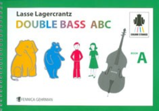 Book cover for Colourstrings Double Bass ABC (Book A)