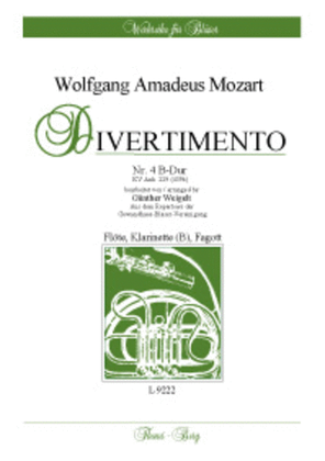 Book cover for Divertimento Nr. 4