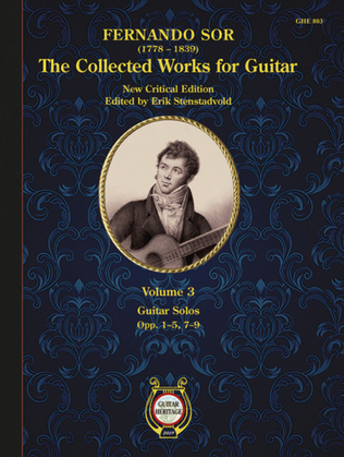Book cover for Collected Works for Guitar Vol. 3 Vol. 3