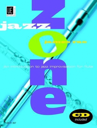 Book cover for Jazz Zone Flute Book/CD