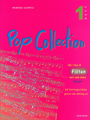 Book cover for Pop Collection - 62 Performance Pieces for Flute(s)