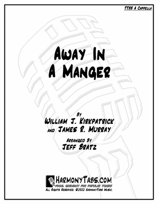 Book cover for Away In A Manger (TTBB A Cappella)