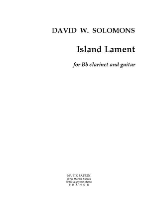 Book cover for Island Lament