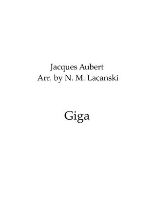 Book cover for Giga Op. 1 #1