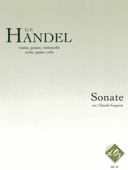 Sonate, opus 1, no 11