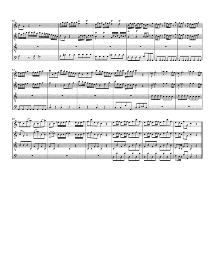 Concerto, RV 533 (arrangement for 4 recorders (AATB)