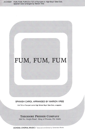 Book cover for Fum, Fum, Fum