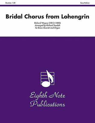 Book cover for Bridal Chorus (from Lohengrin)