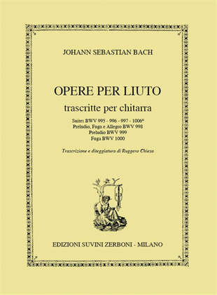 Book cover for Opere Per Liuto