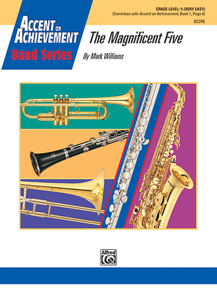 Book cover for The Magnificent Five (Score only)