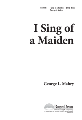 Book cover for I Sing of a Maiden