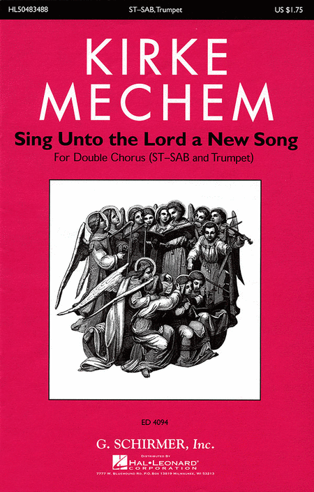 Sing Unto The Lord A New Song