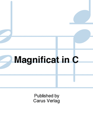 Book cover for Magnificat in C major