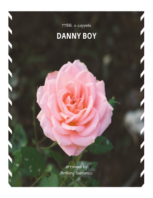 Book cover for Danny Boy - TTBB, a cappella (Key - F)