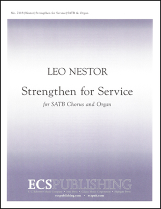 Book cover for Strengthen for Service