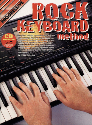 Book cover for Progressive Rock Keyboard Method (Book/CD)
