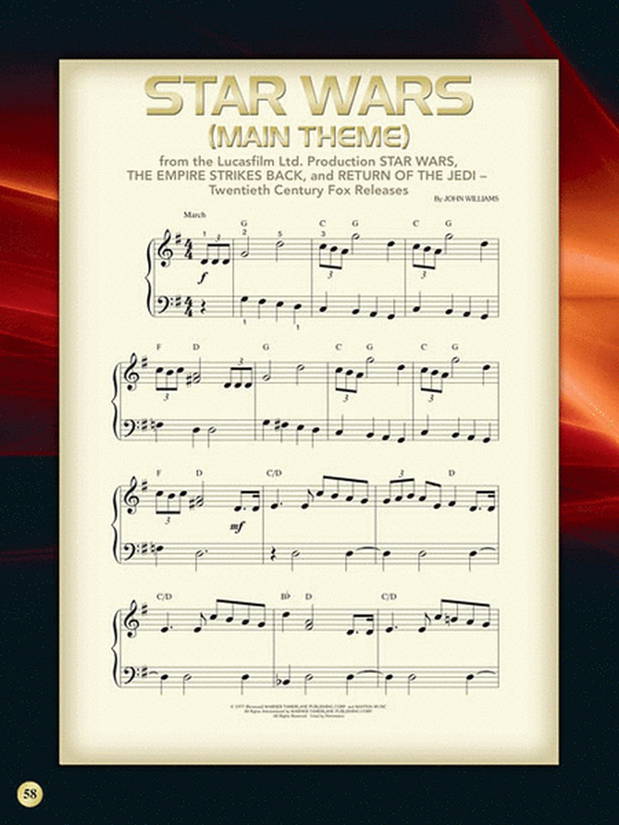 My First Movie Themes Song Book