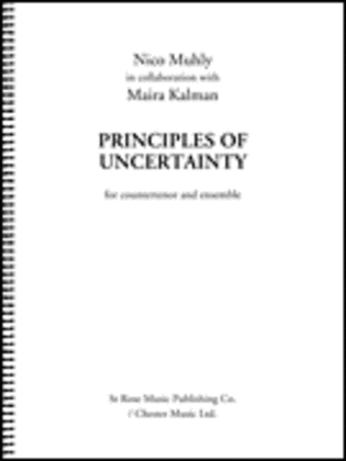 Book cover for Principles of Uncertainty