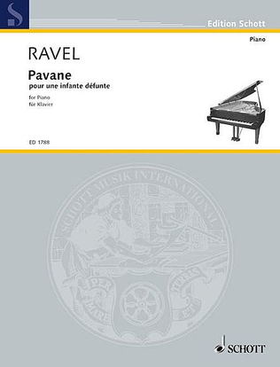Book cover for Ravel Pavane Pft - Use 11357
