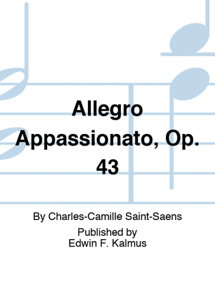 Book cover for Allegro Appassionato, Op. 43