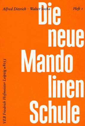 Book cover for Mandolinenschule, Teil I