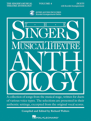 Book cover for The Singer's Musical Theatre Anthology: Duets, Volume 4 - Book/Online Audio