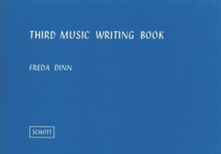 Third Music Writing Book