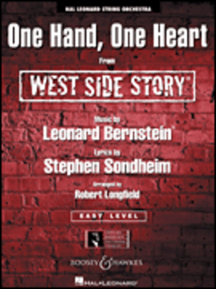 Book cover for One Hand, One Heart (from West Side Story)