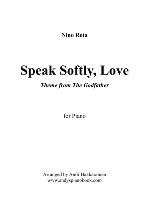 Book cover for Speak Softly Love