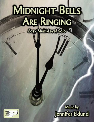 Book cover for Midnight Bells Are Ringing (a spooky spin on "Frere Jacques") (Easy Multi-Level Solo)