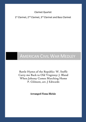 Book cover for American Civil War Medley
