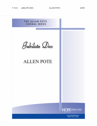 Book cover for Jubilate Deo