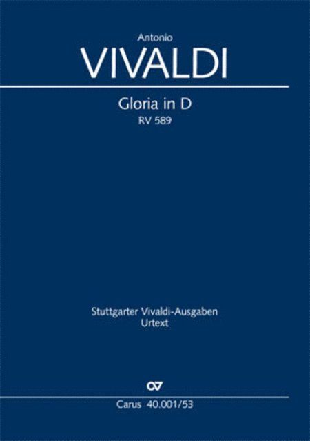 Vivaldi: Gloria in D. Revised edition