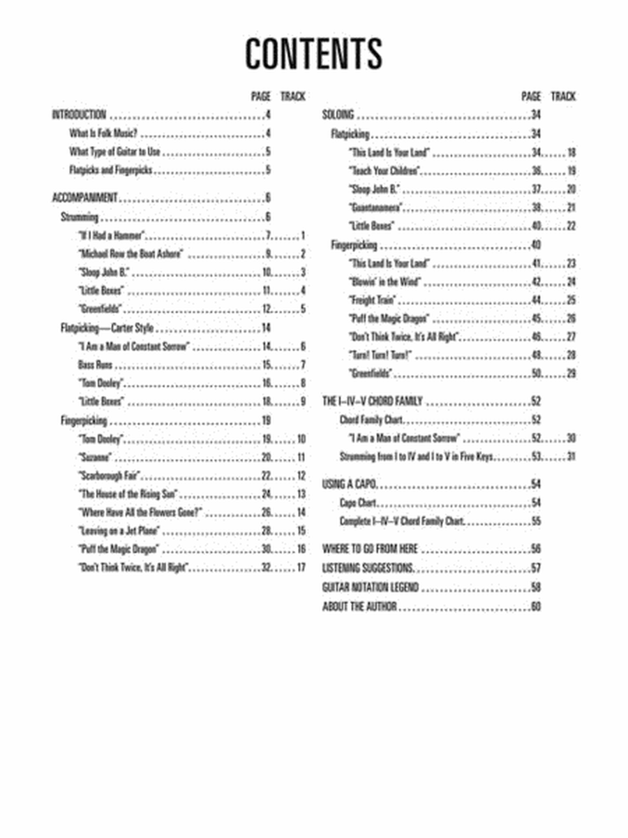 Hal Leonard Folk Guitar Method image number null