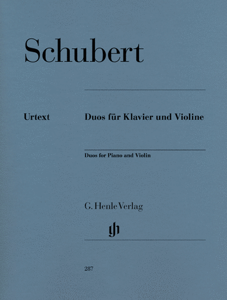 Franz Schubert: Duos for Piano and Violin