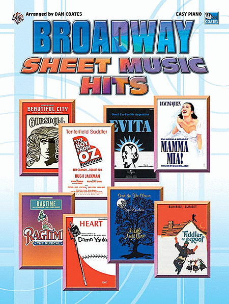 Broadway Sheet Music Hits Arranged by Dan Coates