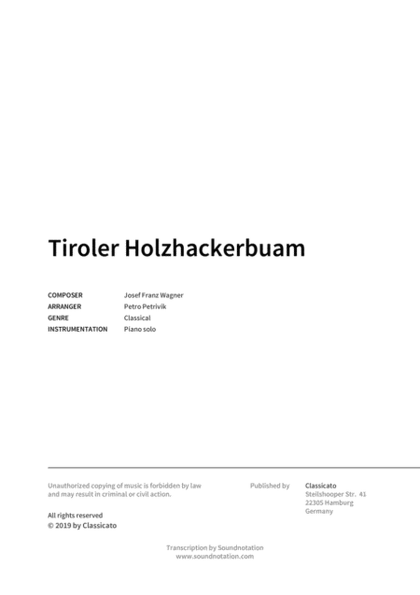 Tiroler Holzhackerbuam image number null