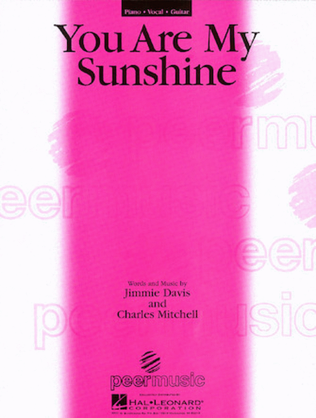 Book cover for You Are My Sunshine