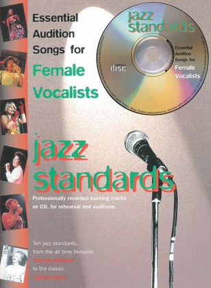 Book cover for Audition Songs Jazz Standards (Piano / Vocal / Guitar)/CD Female