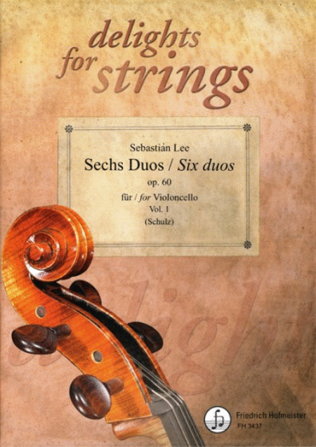 Six Duos fur Violoncello, Op. 60, Vol. 1 (nos. 1-3)