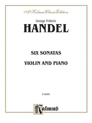 Book cover for Six Sonatas