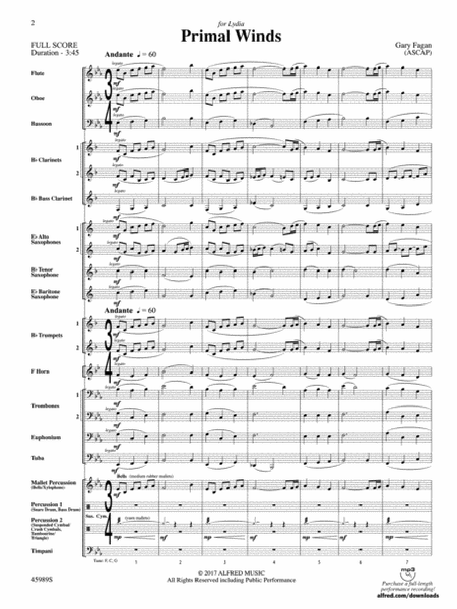 Primal Winds: Score