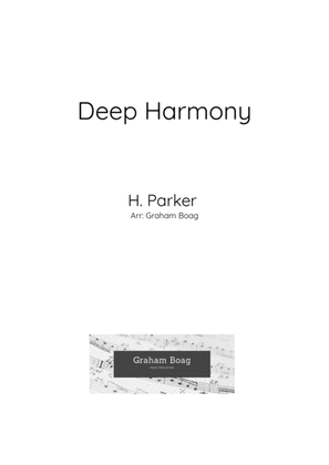 Book cover for Deep Harmony for String Quartet