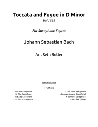 Toccata and Fugue in D Minor