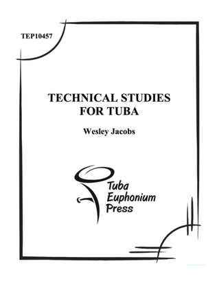 Technical Studies for Tuba