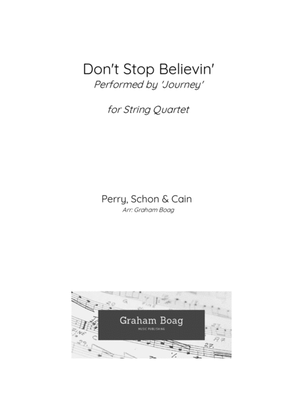 Book cover for Don't Stop Believin'