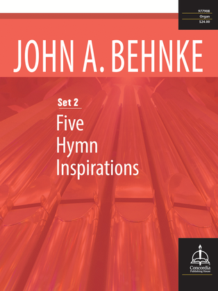 Book cover for Five Hymn Inspirations, Set 2