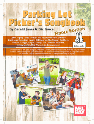 Book cover for Parking Lot Picker's Songbook - Fiddle Edition