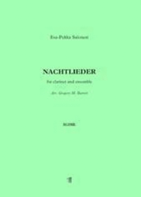 Nachtlieder (for ensemble)