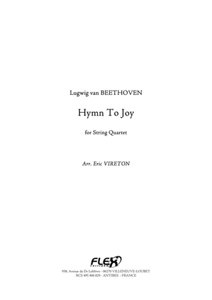 Book cover for Hymn to Joy